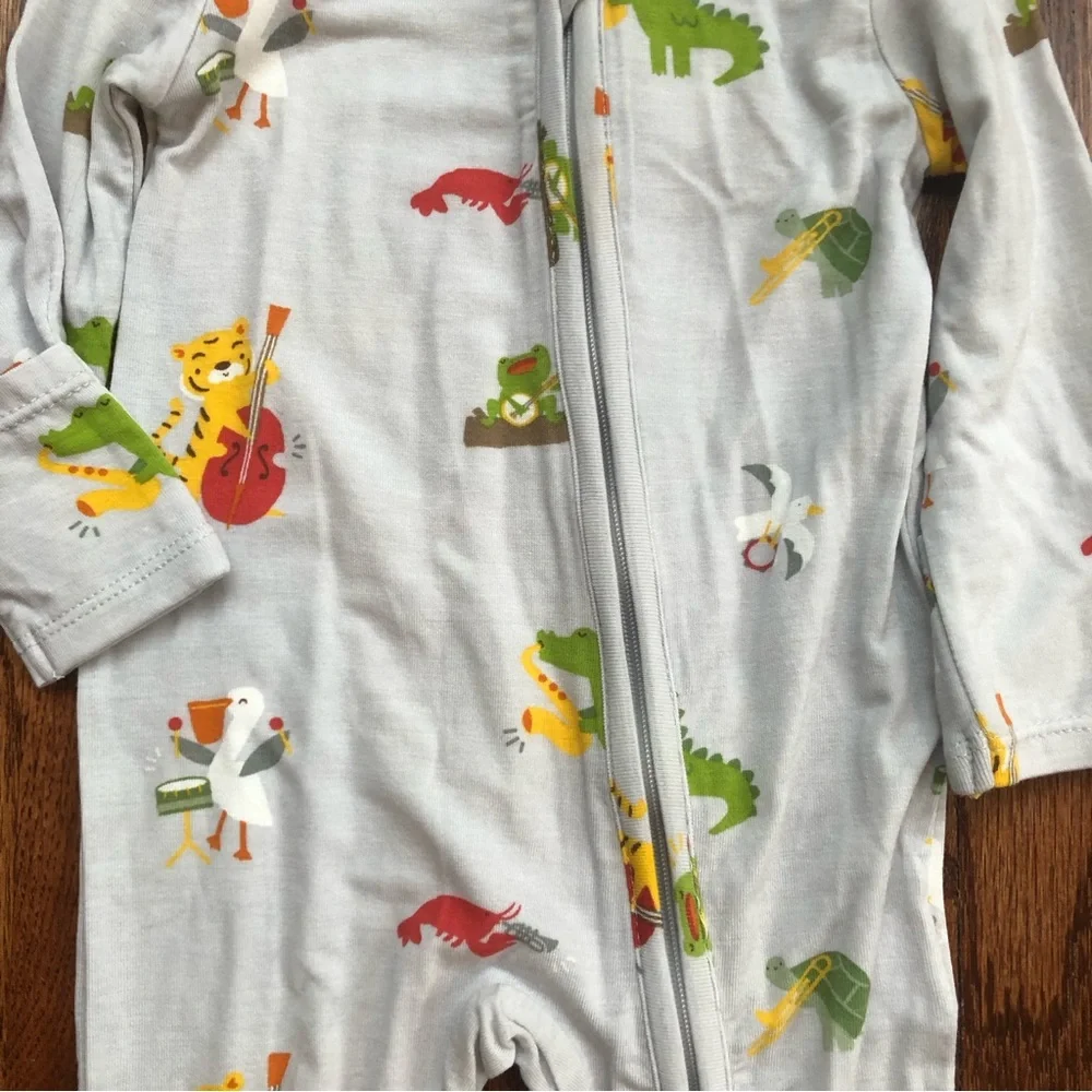 SALE | Angel Dear Footie | Jazzy Print - Picture 2 of 8